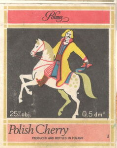 Drink Label: Polish cherry (Polmos, PolandCol:PL-VODKA-000028