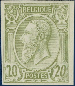 Stamp: King Leopold II (Belgium(King Leopold II) Bel:BE 47ND