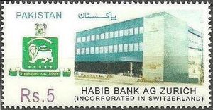 Habib Bank AG Zurich Commemoration