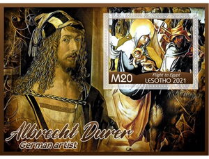 Flight to Egypt by Albrecht Durer