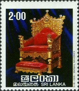 Throne and footstool