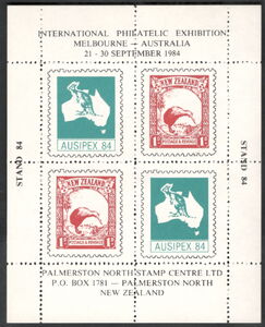 Kangaroo - Kiwi sheetlet