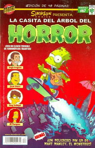 Comic: La Casita Del Árbol Del Horror De Bart Simpson. (Mexico(Los