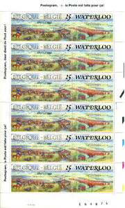 Battle of Waterloo - Mini Sheet