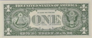 紙幣: 1 Dollar (1963) (アメリカ合衆国(1963 Federal Reserve Notes - Small Size ...