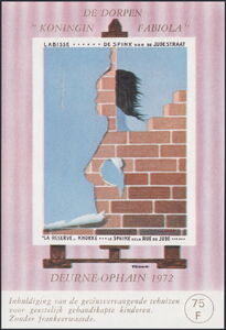 Painting by Felix Labisse (1905-1982) - Dutch Text