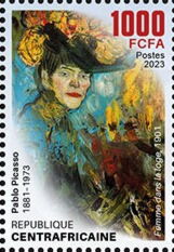 "Woman at the Theatre", 1901