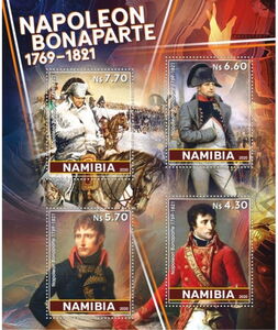 Stamp: Great people Napoleon Bonaparte (Namibia: Illegal Stamps ...