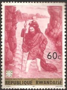 Saint Christopher by Dieric Bouts