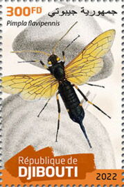 Stamp: Pimpla flavipennis (Djibouti(Wasps and Sawflies) Mi:DJ 5906,Yt ...