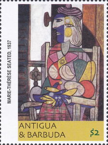 'Marie-Therése Seated', 1937