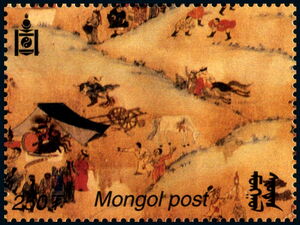 Paintings by Balduugiin Sharav