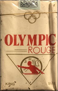 Cigarette Pack: Olympic Rouge (MoroccoCol:MA-CT-0024 🚬