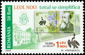 10,000 Old Lei to 1 New Leu