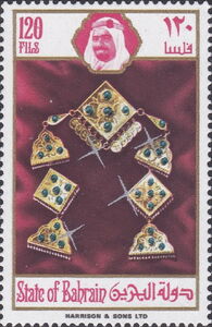 Hangings of gold and jewels