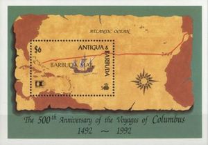 World Columbian Stamp "Expo '92", Chicago (1) - Overprinted