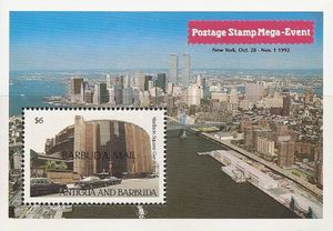 Postage Stamp Mega Event, New York - Overprinted