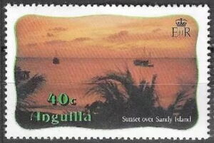 Sunset over Sandy Island