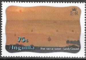 Boat Race at Sunset, Sandy Ground