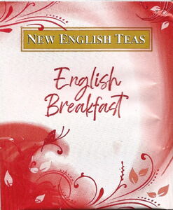 Tea Bag English Breakfast Glossy New English Teas United Kingdom Of