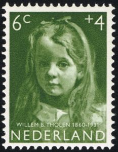 "Girls' Portrait" by Willem Bastiaan Tholen