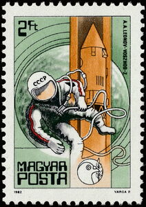 Aleksei Leonov, First Spacewalk (1965), Voskhod 2