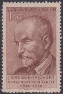 J. Gregor Tajovsky (1874-1940), Slovakian writer