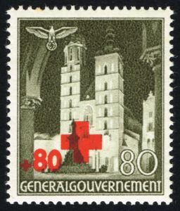 Red Cross overprint
