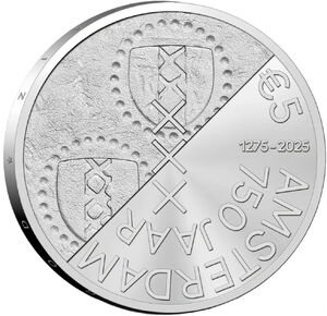 5 Euro (750 years Amsterdam)