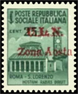 Basilica of San Lorenzo, Rome - Overprinted