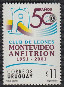Montevideo Lions Club, anniv.