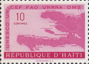 Map of Haiti
