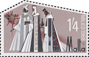 Three Wise Men and Star of Bethlehem