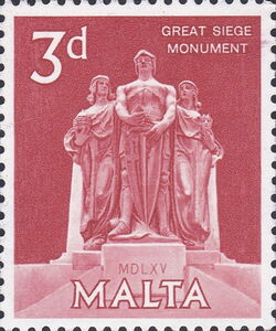 Great Siege Monument by Antonio Sciortino (1879-1947)