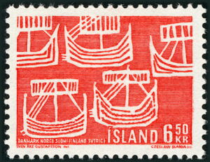 NORDEN: Scandinavian Post (Viking Ships)