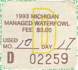 Managed Waterfowl Fee