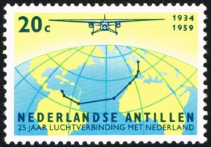 Globe Showing Route Flown