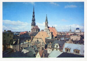 Riga. View of Old Riga