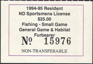 Resident Sportsmens License