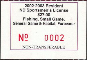 Resident Sportsmens License