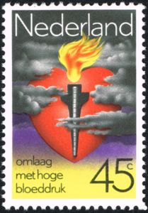 Heart with Torch, Clouds