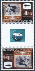 1960s Television Set and Cameraman