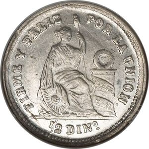 ½ Dinero (Cuzco Mint)