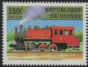 Locomotive 0-6-0 American Locomotive Company