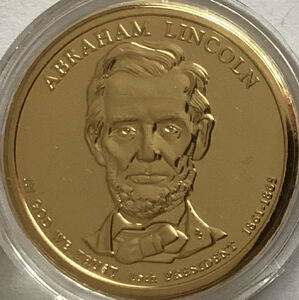 1 Dollar (16th president Abraham Lincoln 1861-1865)