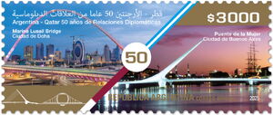 Diplomatic Relations with Qatar, 50 Years : Bridges