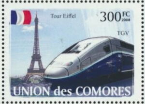 TGV and Tour Eiffel