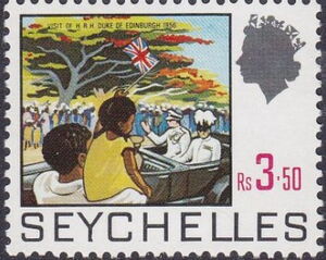 Visit of the Duke of Edinburgh, 1956