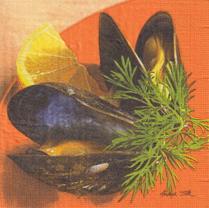 Fresh Mussels (Paper Products)