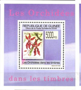 Orchid Stamps on Stamps
